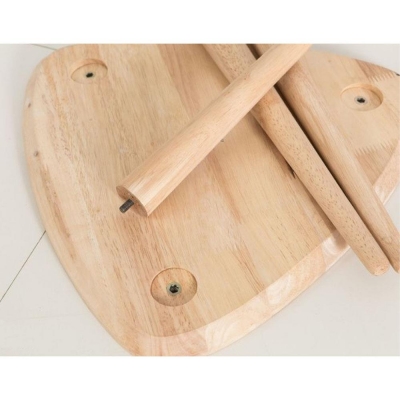 Τραπεζάκια σετ 3 Nextdeco Natural μασίφ ξύλο