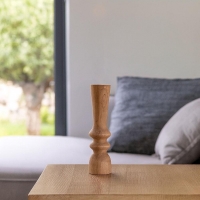 Διακοσμητικό Nextdeco Tribeca ανακυκλωμένο ξύλο teak Ø6x25εκ.