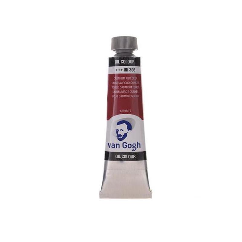 Talens van gogh χρώματα λαδιού 60ml (306-Cadmium red deep) Talens van gogh χρώματα λαδιού 60ml (306-Cadmium red deep)