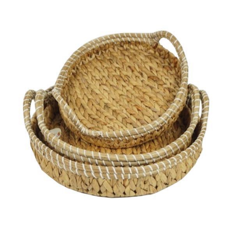 Δίσκοι ψάθινοι BOHO από rattan σετ των 3τμχ. Ø47xΥ8/12εκ. Ø41xΥ7/12εκ. Ø36xΥ5/9εκ. Δίσκοι ψάθινοι BOHO από rattan σετ των 3τμχ. Ø47xΥ8/12εκ. Ø41xΥ7/12εκ. Ø36xΥ5/9εκ.
