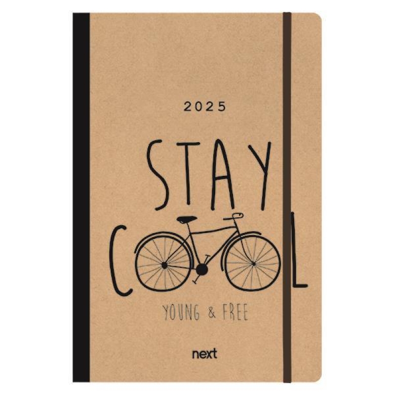 Next ημερολόγιο 2025 Trends ημερήσιο flexi με λάστιχο 12x17εκ. Bike Next ημερολόγιο 2025 Trends ημερήσιο flexi με λάστιχο 12x17εκ. Bike