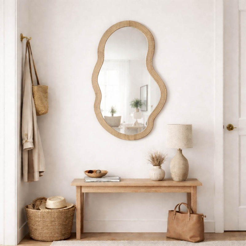 Καθρέφτης τοίχου Nextdeco PVC 100x60εκ. Καθρέφτης τοίχου Nextdeco PVC 100x60εκ.