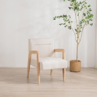 Πολυθρόνα Nextdeco Natural μασίφ ξύλο λευκή Υ78,5x58x72,5εκ. Πολυθρόνα Nextdeco Natural μασίφ ξύλο λευκή Υ78,5x58x72,5εκ.