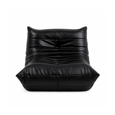 Πολυθρόνα Nextdeco Togo eco leather μαύρη Υ70x97x85εκ. Πολυθρόνα Nextdeco Togo eco leather μαύρη Υ70x97x85εκ.