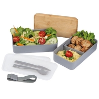 Lunch Box eco με σετ μαχαιροπίρουνα 18,6x10,6x9,8εκ. Lunch Box eco με σετ μαχαιροπίρουνα 18,6x10,6x9,8εκ.