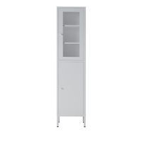 Ντουλάπι μεταλλικό Nextdeco με 2 πόρτες λευκό Υ180x35x30εκ. Ντουλάπι μεταλλικό Nextdeco με 2 πόρτες λευκό Υ180x35x30εκ.