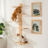Ράφια αναρρίχησης γάτας Nextdeco Natural μασίφ ξύλο Υ150x68x31,8εκ.