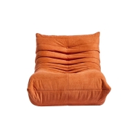 Compressed Nextdeco πολυθρόνα Togo πορτοκαλί Υ70x85x103εκ. Compressed Nextdeco πολυθρόνα Togo πορτοκαλί Υ70x85x103εκ.