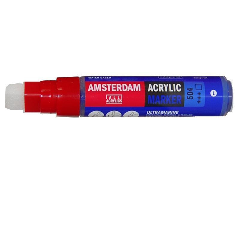 Talens amsterdam marker 504 ultramarine large Talens amsterdam marker 504 ultramarine large
