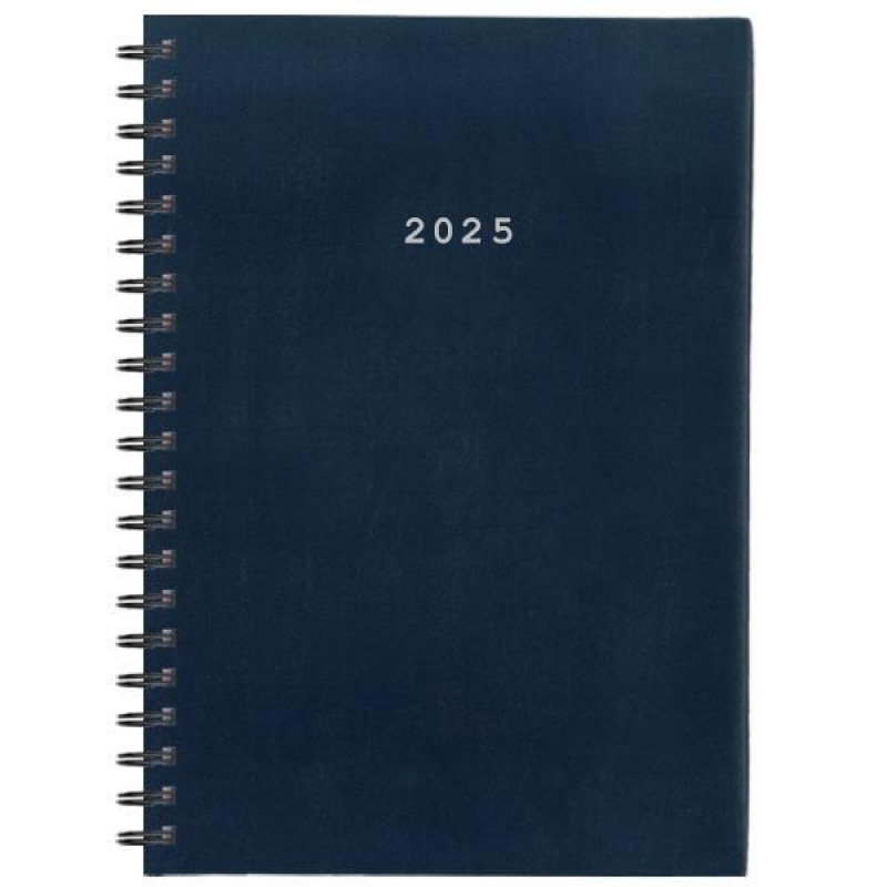 Next ημερολόγιο 2025 basic ημερήσιο σπιράλ μπλε 12x17εκ. Next ημερολόγιο 2025 basic ημερήσιο σπιράλ μπλε 12x17εκ.