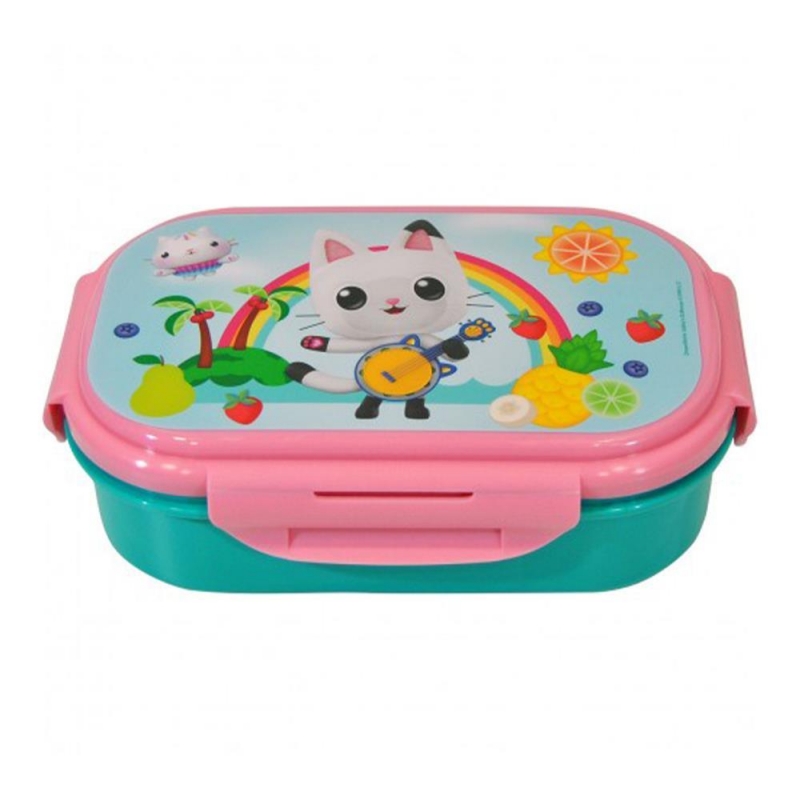 Φαγητοδοχείο "Το Κουκλόσπιτο της Γκάμπι" με μαχαιροπίρουνα 22x16x7εκ. Φαγητοδοχείο "Το Κουκλόσπιτο της Γκάμπι" με μαχαιροπίρουνα 22x16x7εκ.