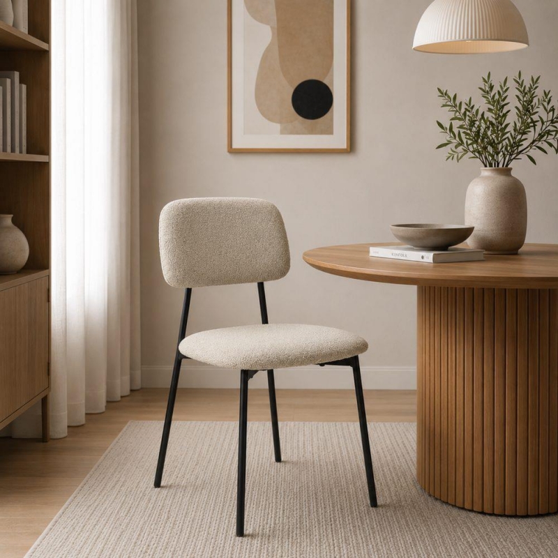 Καρέκλα μεταλλική Nextdeco Rosa μπεζ Υ81x47x52εκ. Καρέκλα μεταλλική Nextdeco Rosa μπεζ Υ81x47x52εκ.