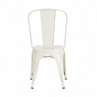 Καρέκλα μεταλλική Nextdeco Loft στοιβαζόμενη ivory 45x48xΥ85εκ Καρέκλα μεταλλική Nextdeco Loft στοιβαζόμενη ivory 45x48xΥ85εκ