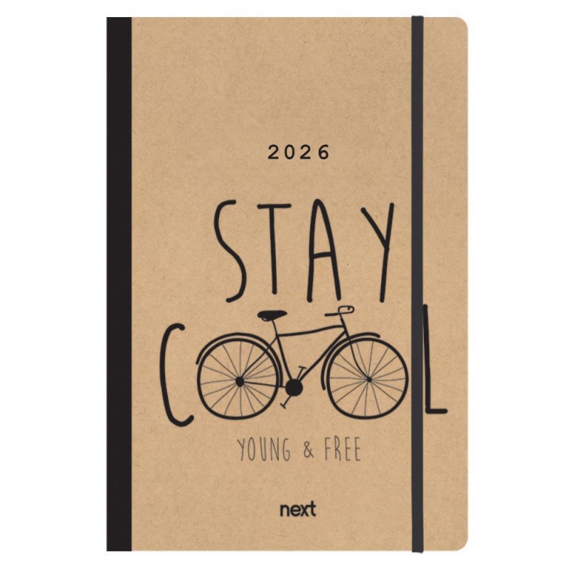 Next ημερολόγιο 2026 Trends Bike ημερήσιο flexi με λάστιχο 14x21εκ. Next ημερολόγιο 2026 Trends Bike ημερήσιο flexi με λάστιχο 14x21εκ.