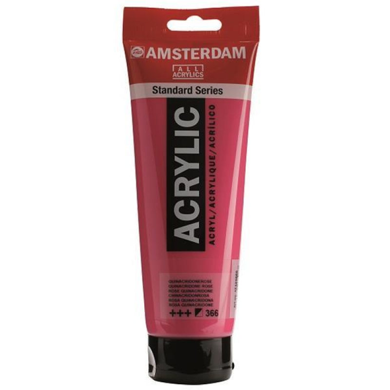 Talens amsterdam ακρυλικό χρώμα 366 quinacridone rose 120ml Talens amsterdam ακρυλικό χρώμα 366 quinacridone rose 120ml