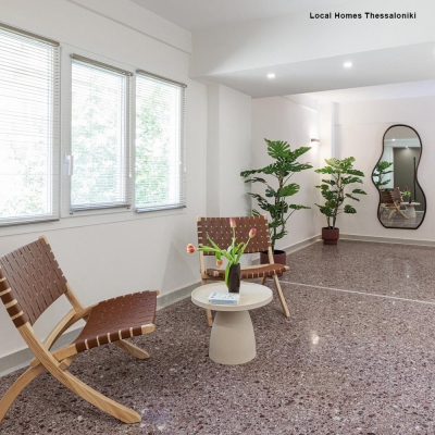 Τραπεζάκι - κομοδίνο μεταλλικό ματ Nextdeco μπεζ Y41xØ51εκ. Τραπεζάκι - κομοδίνο μεταλλικό ματ Nextdeco μπεζ Y41xØ51εκ.