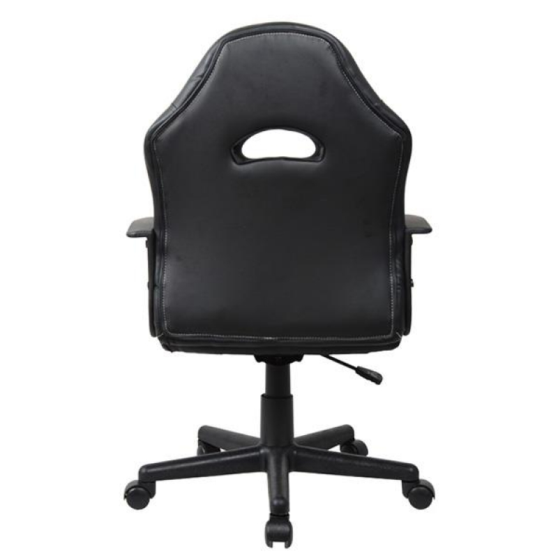 Καρέκλα gaming τροχήλατη Nexrdeco μαύρη Y96x63x64εκ.