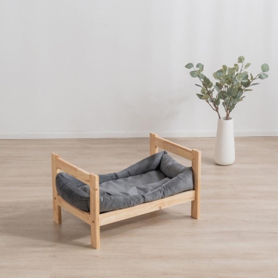 Κρεβάτι γάτας σκύλου Nextdeco Natural μασίφ ξύλο Υ35x60x40εκ. Κρεβάτι γάτας σκύλου Nextdeco Natural μασίφ ξύλο Υ35x60x40εκ.
