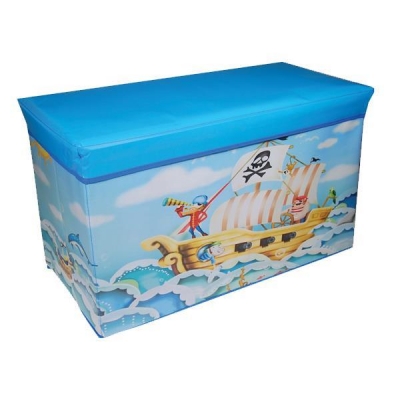 Κουτί αποθήκευσης υφασμάτινο "pirates ship" Υ35x60x30εκ. Κουτί αποθήκευσης υφασμάτινο "pirates ship" Υ35x60x30εκ.