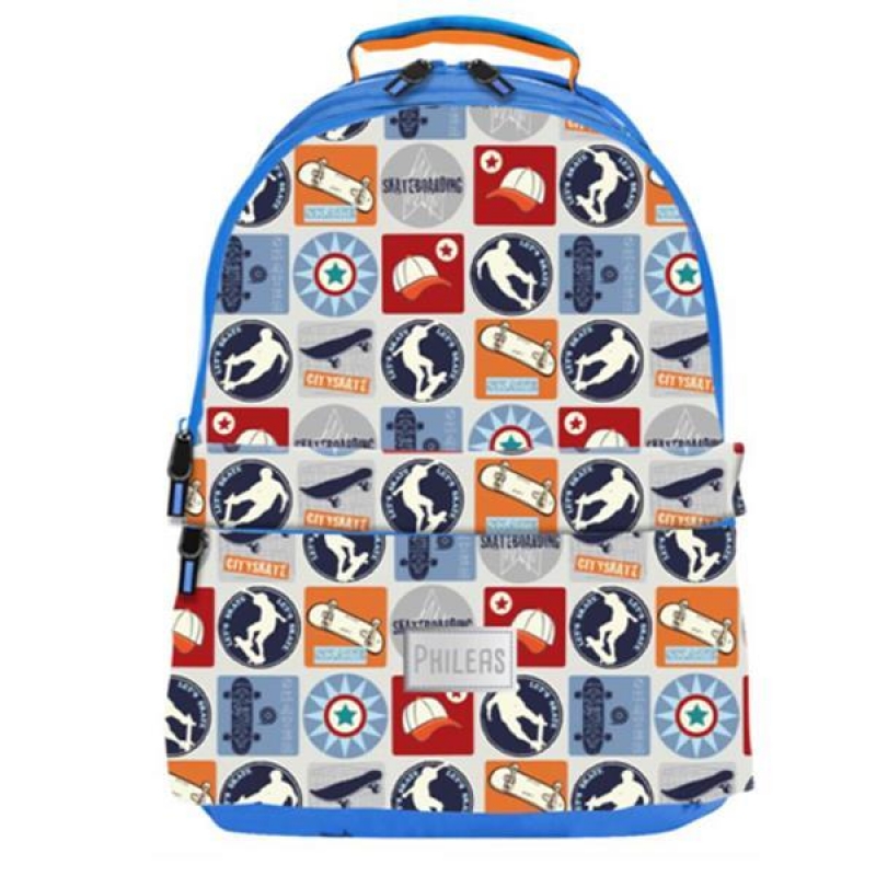 Bagtrotter τσάντα πλάτης Phileas City Skate Υ43x16x29εκ.