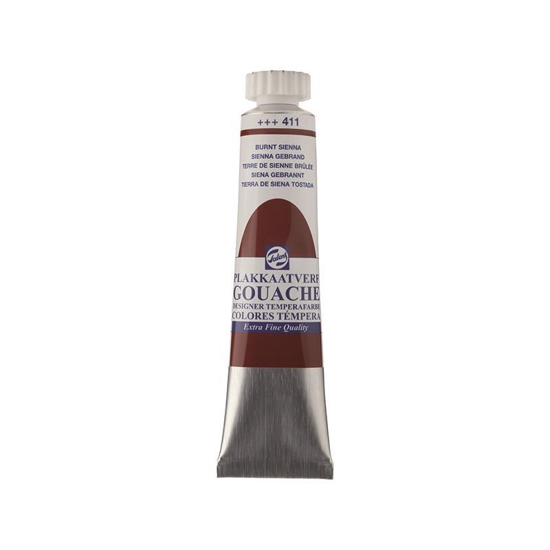 Talens τέμπερες extra fine 411 burnt sienna 20ml Talens τέμπερες extra fine 411 burnt sienna 20ml