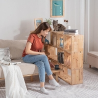 Τετράγωνα ράφια Nextdeco Natural μασίφ ξύλο σετ 3 τεμαχίων 30x30xΒ24εκ. Τετράγωνα ράφια Nextdeco Natural μασίφ ξύλο σετ 3 τεμαχίων 30x30xΒ24εκ.