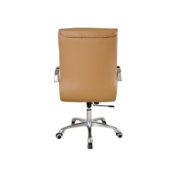 Καρέκλα γραφείου διευθυντική τροχήλατη Nextdeco Beluga camel Υ114-106x50x76εκ Καρέκλα γραφείου διευθυντική τροχήλατη Nextdeco Beluga camel Υ114-106x50x76εκ