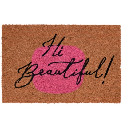 Χαλάκι εισόδου "Hi beautiful" 39x59εκ. Χαλάκι εισόδου "Hi beautiful" 39x59εκ.