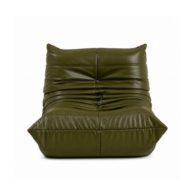Πολυθρόνα Nextdeco Togo eco leather λαδί Υ70x97x85εκ. Πολυθρόνα Nextdeco Togo eco leather λαδί Υ70x97x85εκ.