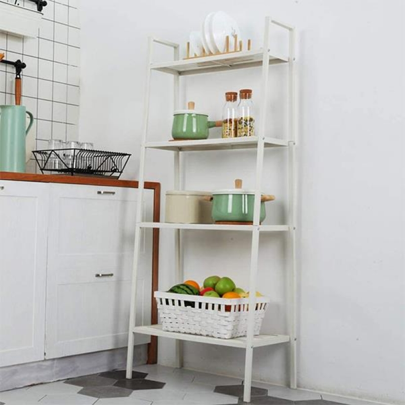 Ραφιέρα βιβλιοθήκη Nextdeco 4 επίπεδων λευκή Υ147x35x35εκ. Ραφιέρα βιβλιοθήκη Nextdeco 4 επίπεδων λευκή Υ147x35x35εκ.