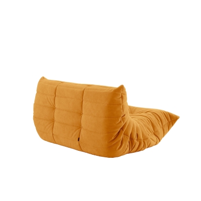 Καναπές διθέσιος Nextdeco Togo Alcantara μουσταρδί Υ70x132x102εκ Καναπές διθέσιος Nextdeco Togo Alcantara μουσταρδί Υ70x132x102εκ