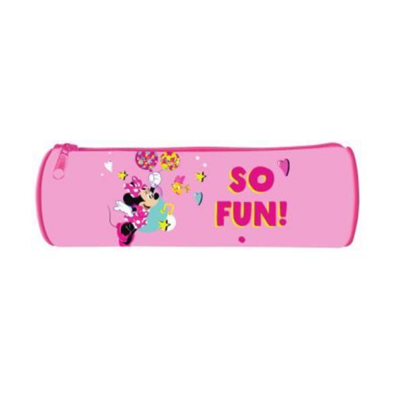 Bagtrotter κασετίνα βαρελάκι "Minnie pink" 22x7x7εκ. Bagtrotter κασετίνα βαρελάκι "Minnie pink" 22x7x7εκ.