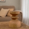 Διακοσμητικό Nextdeco Tribeca ανακυκλωμένο ξύλο teak Ø10/12x16εκ.