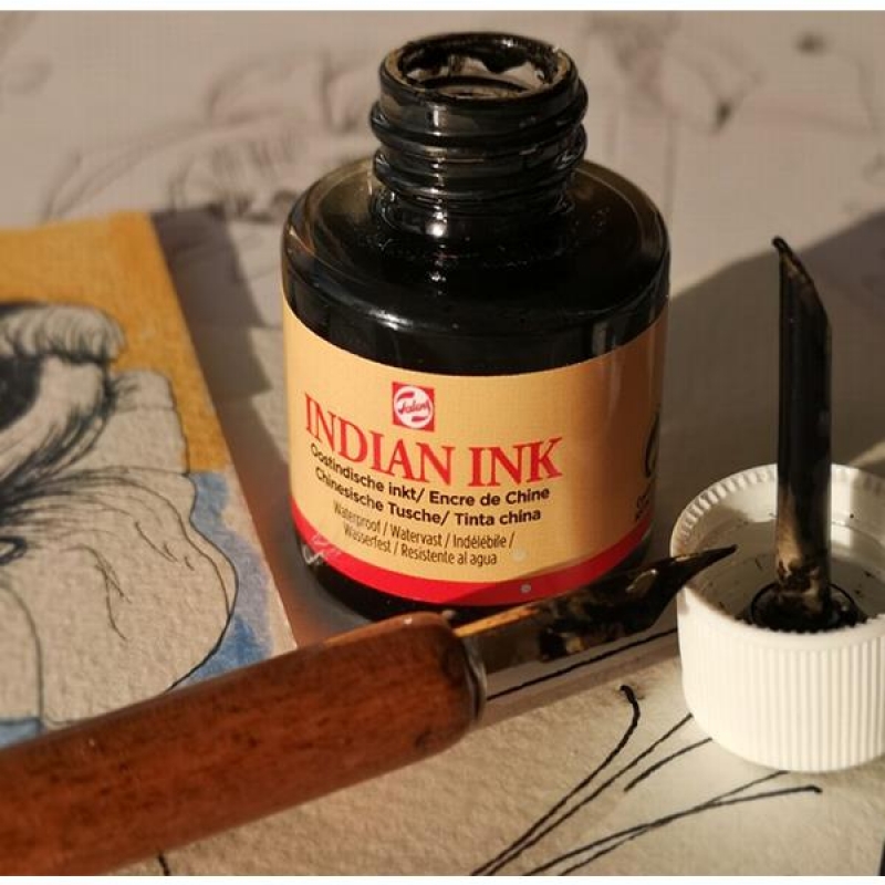 Talens Indian Ink (σινική μελάνη) 30ml Talens Indian Ink (σινική μελάνη) 30ml
