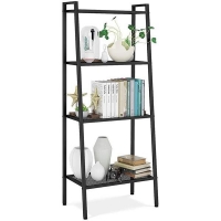 Ραφιέρα βιβλιοθήκη Nextdeco 4 επίπεδων μαύρη Υ147x60x35εκ. Ραφιέρα βιβλιοθήκη Nextdeco 4 επίπεδων μαύρη Υ147x60x35εκ.