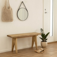 Παγκάκι Nextdeco μασίφ ξύλο teak Υ50×100×30εκ. Παγκάκι Nextdeco μασίφ ξύλο teak Υ50×100×30εκ.