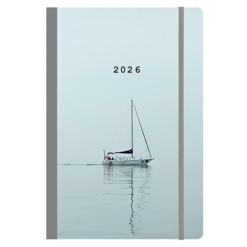 Next ημερολόγιο 2026 Trends Sail Away ημερήσιο flexi με λάστιχο 14x21εκ.