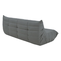 Καναπές τριθέσιος Nextdeco Togo Alcantara σκούρο γκρι Υ70x174x102εκ Καναπές τριθέσιος Nextdeco Togo Alcantara σκούρο γκρι Υ70x174x102εκ