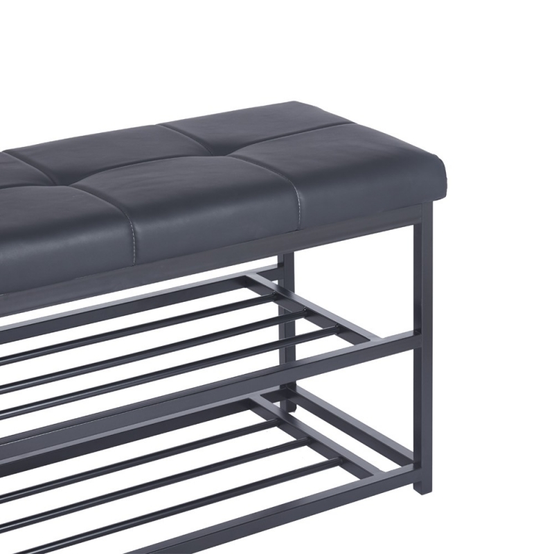 Παγκάκι παπουτσοθήκη Nextdeco Urban Υ50x100x40εκ.