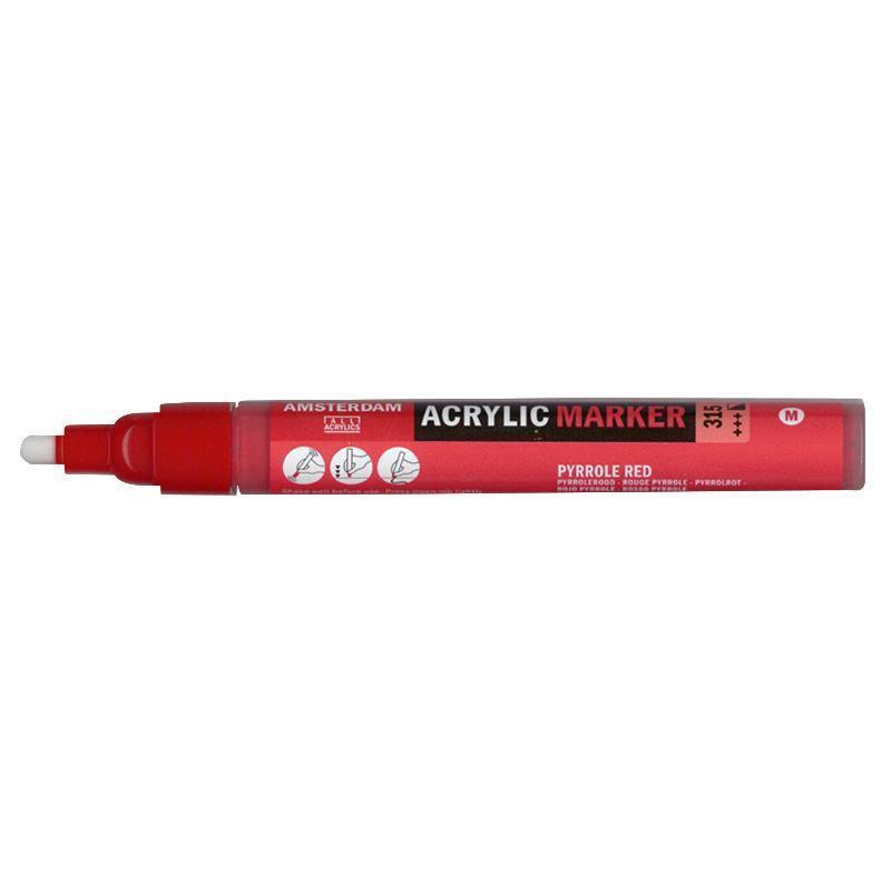 Talens amsterdam marker 315 pyrrole red medium Talens amsterdam marker 315 pyrrole red medium