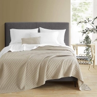 Κουβέρτα "Pablo" πικέ 100% βαμβακερή 220x240εκ. εκρού Κουβέρτα "Pablo" πικέ 100% βαμβακερή 220x240εκ. εκρού
