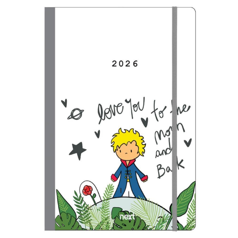 Next ημερολόγιο 2026 Trends Little prince ημερήσιο flexi με λάστιχο 14x21εκ. Next ημερολόγιο 2026 Trends Little prince ημερήσιο flexi με λάστιχο 14x21εκ.