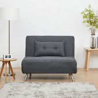 Πολυθρόνα κρεβάτι Nextdeco Berlin σκούρο γκρι Υ92x100x91εκ. Πολυθρόνα κρεβάτι Nextdeco Berlin σκούρο γκρι Υ92x100x91εκ.