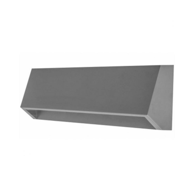 Φωτιστικό επιτοίχιο LED 4W κυρτό Υ8x22x3,6εκ. Γκρι Φωτιστικό επιτοίχιο LED 4W κυρτό Υ8x22x3,6εκ. Γκρι