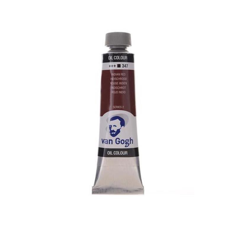 Talens van gogh χρώματα λαδιού 60ml (347-Indian red) Talens van gogh χρώματα λαδιού 60ml (347-Indian red)