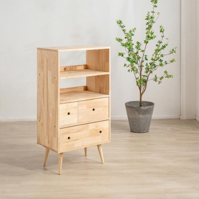 Ραφιέρα με συρτάρια Nextdeco Natural μασίφ ξύλο Υ115x60x40εκ. Ραφιέρα με συρτάρια Nextdeco Natural μασίφ ξύλο Υ115x60x40εκ.