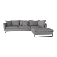 Καναπές γωνιακός Nextdeco Siegfried δεξιά γωνία γκρι Y85x286x183εκ. Καναπές γωνιακός Nextdeco Siegfried δεξιά γωνία γκρι Y85x286x183εκ.