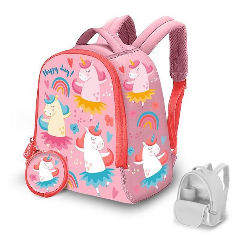 Σακίδιο πλάτης παιδικό Neoprene Happy Day Υ25χ19χ12εκ. Σακίδιο πλάτης παιδικό Neoprene Happy Day Υ25χ19χ12εκ.