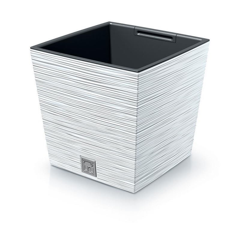 Γλάστρα - κασπώ FURU eco white Y29x29,5x29,5εκ.