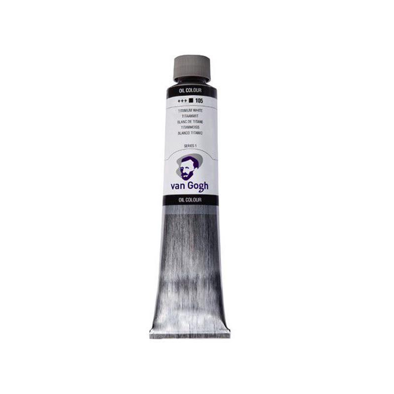 Talens van gogh χρώμα λαδιού 105 titanium white 200ml Talens van gogh χρώμα λαδιού 105 titanium white 200ml